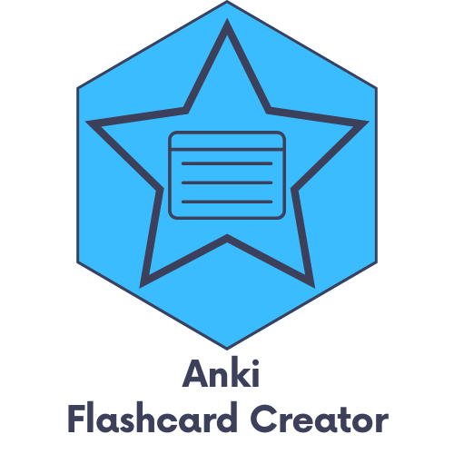 Anki Flashcard Creator